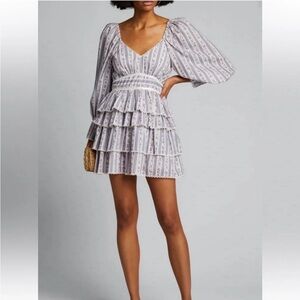 LoveShackfancy Astor Ruffle Dress Vintage  Style Size 6